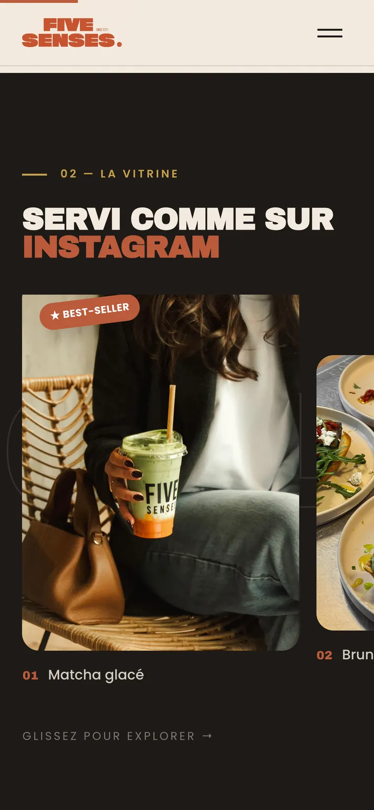 Five Senses sur mobile