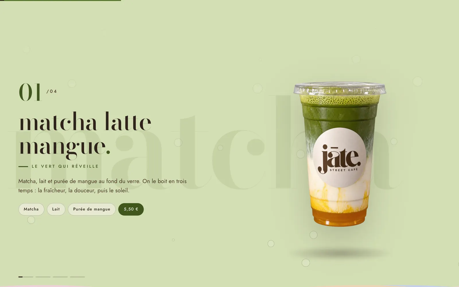 jāte. : Le volet s'ouvre