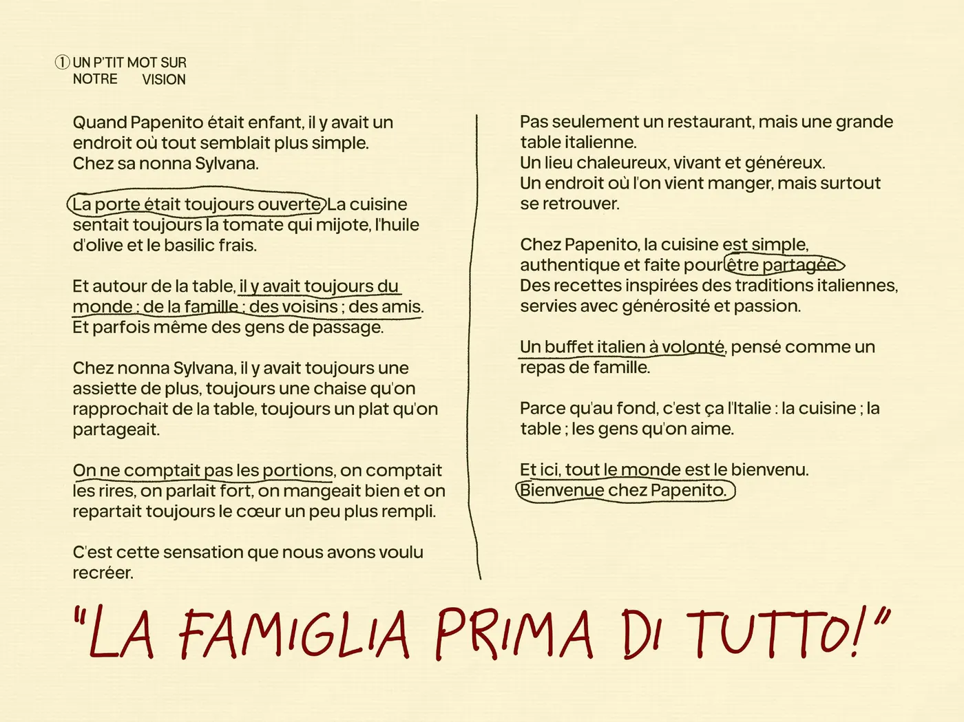Histoire Papenito — nonna Sylvana
