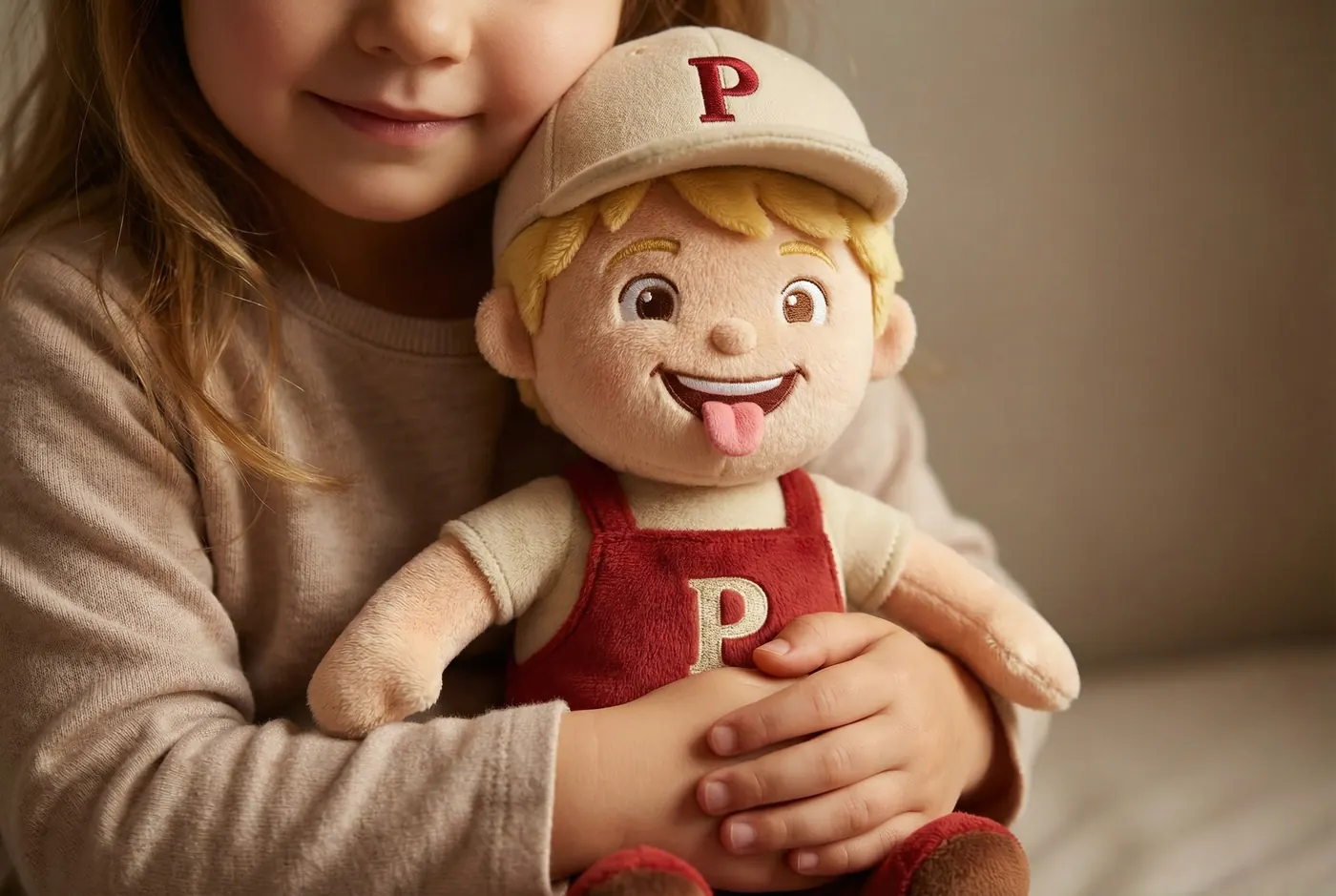 Peluche mascotte Papenito