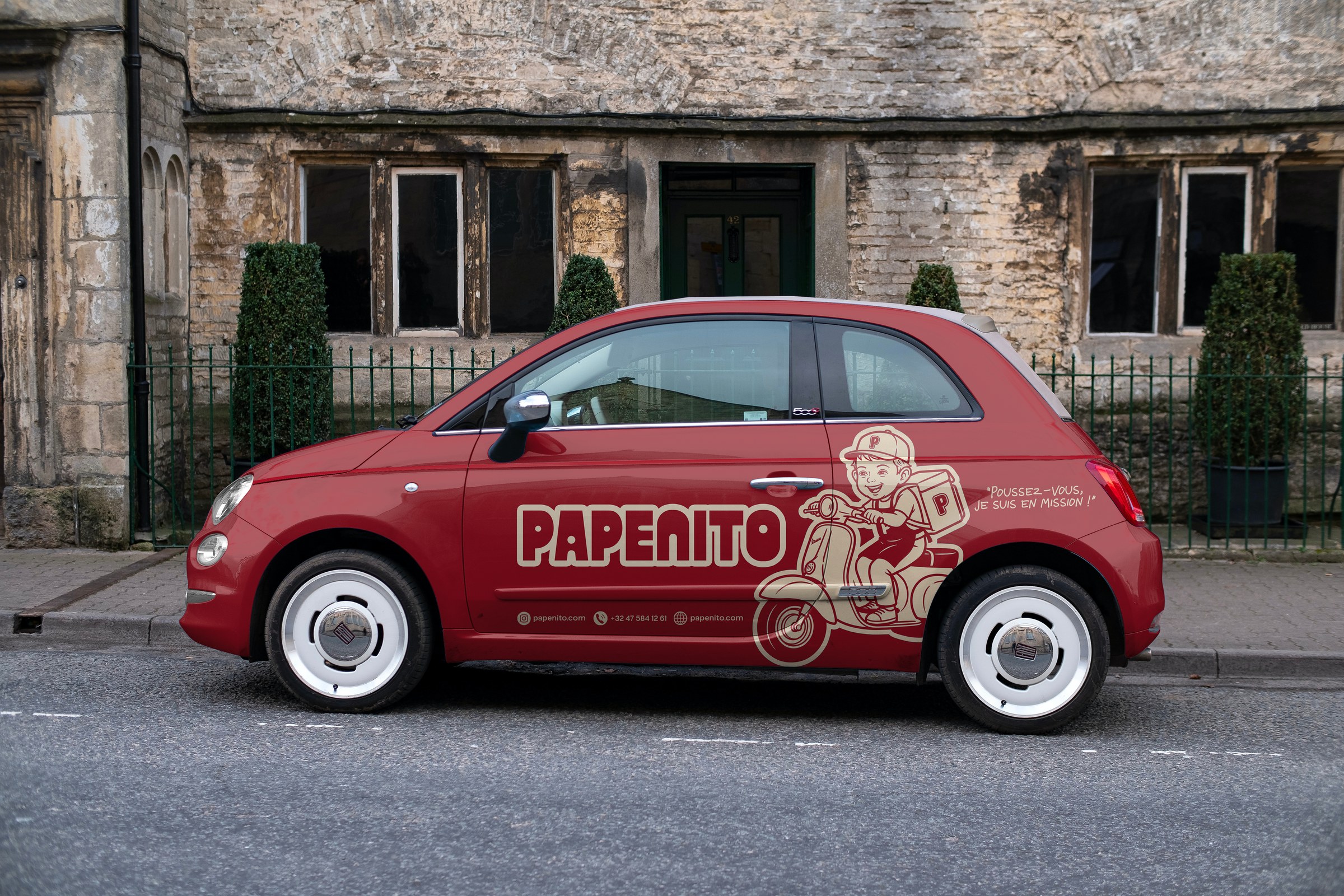 Fiat 500 Papenito livraison